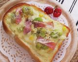 そら豆とチーズのトースト作り方4写真