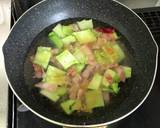 ブロッコリーの茎とベーコンのパスタ　作り方5写真