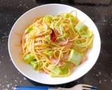 ブロッコリーの茎とベーコンのパスタ　作り方7写真