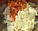 キムチチーズ餅餃子♡作り方2写真