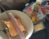 外出系栄養価バラフィッシュドッグ風サンド作り方7写真