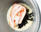 ズボラ 鮭と木耳炊き込みご飯作り方5写真