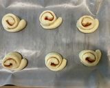 かたつむりのシナモンロールパン作り方16写真