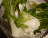 簡単♪チンゲン菜のクリーム煮作り方1写真