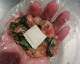 Wチーズで旨っ♡豚キムチーズバーグ作り方3写真