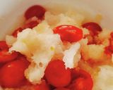 なすとおくらのハンバーグトマトおろしのせ作り方3写真