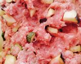 なすとおくらのハンバーグトマトおろしのせ作り方4写真