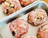 なすとおくらのハンバーグトマトおろしのせ作り方5写真