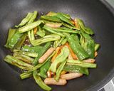 ねごろ大唐の焼肉たれ炒め♪めっけ作り方3写真