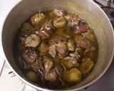 砂肝のコンフィ カレー風味作り方5写真