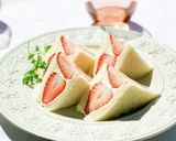43℃ 自家製クリームチーズいちごサンド作り方16写真