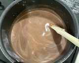 しっかりかためのチョコプリン作り方2写真