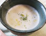 そら豆とコールラビ♡のポタージュ作り方6写真