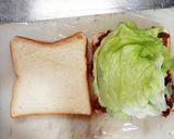 牛肉とレタスのサンドイッチ♡作り方3写真
