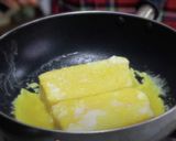 休日の朝食に♪韓国で流行ワンパントースト作り方4写真