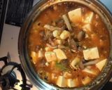 麻婆豆腐の素を使ったしめじ入り麻婆豆腐作り方3写真