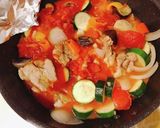 【簡単】ゴロゴロ夏野菜のラタトゥイユ風作り方6写真