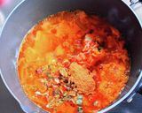 チャムチチゲチーズ辛ラーメン作り方1写真