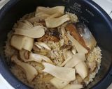 簡単！鯖缶ときのこの炊き込みご飯作り方5写真