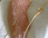 サラダにトッピングふっくらしっとりササミ作り方1写真