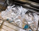 ピーマン丸ごとホイル焼き(魚焼きグリル)作り方1写真