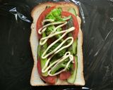トースト野菜サンド♡作り方13写真