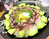 マグロタタキアボカド山かけ温玉素麺or丼作り方11写真