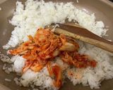 バターでコクうま♫ 簡単！キムチ炒飯作り方2写真