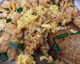 バターでコクうま♫ 簡単！キムチ炒飯作り方5写真