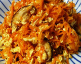 ✿くずし豆腐と人参のゴマごま和え✿作り方9写真
