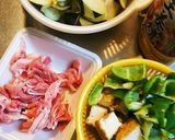夏野菜の生姜炒め作り方1写真