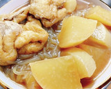 大根とお揚げの煮付け作り方10写真