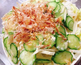 シャキシャキ白菜の和風わさびサラダ作り方6写真