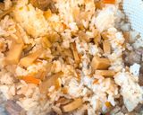 今が旬！タケノコ入りかしわご飯作り方13写真