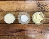 チーズクリームの抹茶クレープ作り方3写真