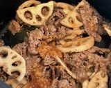 腎臓内科医考案レンコンと牛肉の減塩炒め作り方4写真