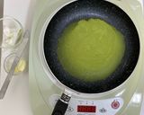 チーズクリームの抹茶クレープ作り方4写真