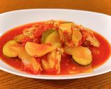 【簡単】ゴロゴロ夏野菜のラタトゥイユ風作り方7写真