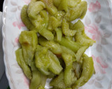 焼き茄子と豚しゃぶの出汁浸し作り方2写真