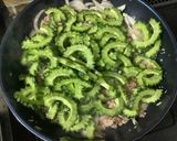 旨辛！牛肉とゴーヤの香味豆板醤炒め♬作り方8写真