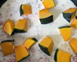 かぼちゃのミルクそぼろ煮　ここから栄養士作り方2写真