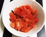 乾燥ワカメとトマトの和え物 簡単もう一品作り方2写真
