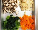 ほうれん草と豚肉の春巻き作り方1写真