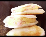かまぼこと明太マヨポテチー挟み焼き作り方4写真