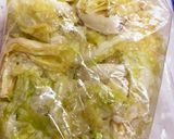 居酒屋のやみつきキャベツ♪ 漬物風^_^作り方5写真