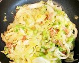 キャベツとベーコン炒め作り方5写真