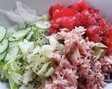 フライパンde夏野菜ピザ~*作り方1写真