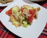 フライパンde夏野菜ピザ~*作り方7写真