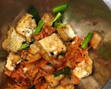 焼き厚揚げのキムチあえ作り方7写真