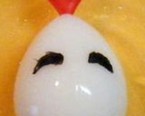 うずらの卵でニワトリさん(キャラ弁）作り方3写真